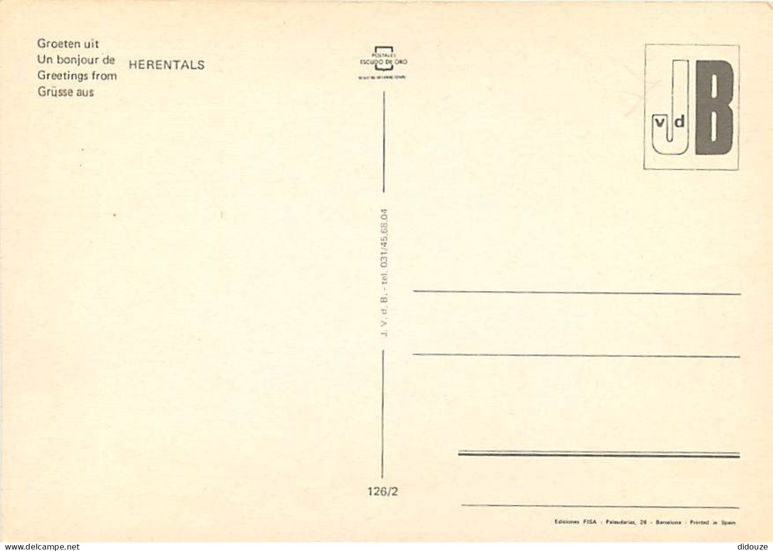 Belgique - Herentals - Multivues - Automobiles - CPM - Carte Neuve - Voir Scans Recto-Verso - Herentals