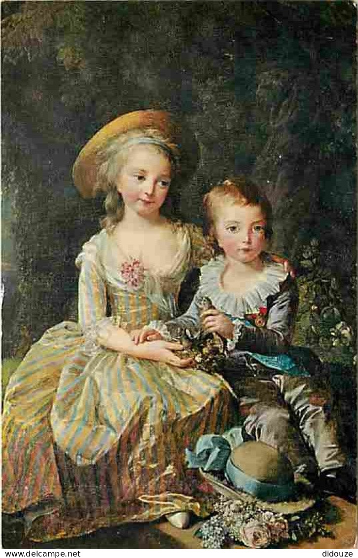 Art - Peinture - Madame Vigée Lebrun - Le Dauphin Et Madame Royale - Histoire - CPM - Voir Scans Recto-Verso - Schilderijen