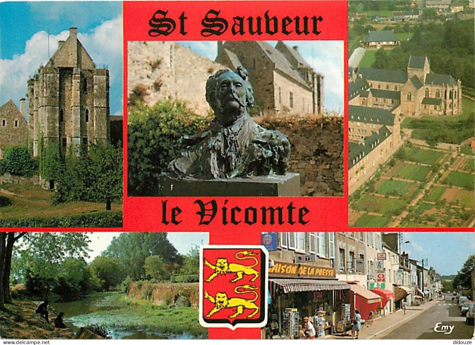 50 - Saint Sauveur Le Vicomte - Multivues - Blasons - CPM - Voir Scans Recto-Verso - Saint Sauveur Le Vicomte