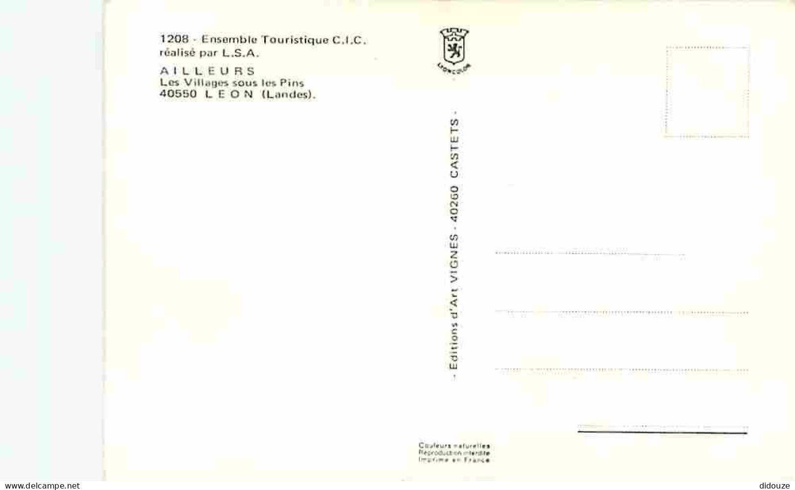 40 - Leon - Ensemble Touristique C.I.C - Ailleurs - Les Villages Sous Les Pins - Multivues - CPM - Voir Scans Recto-Vers - Other & Unclassified