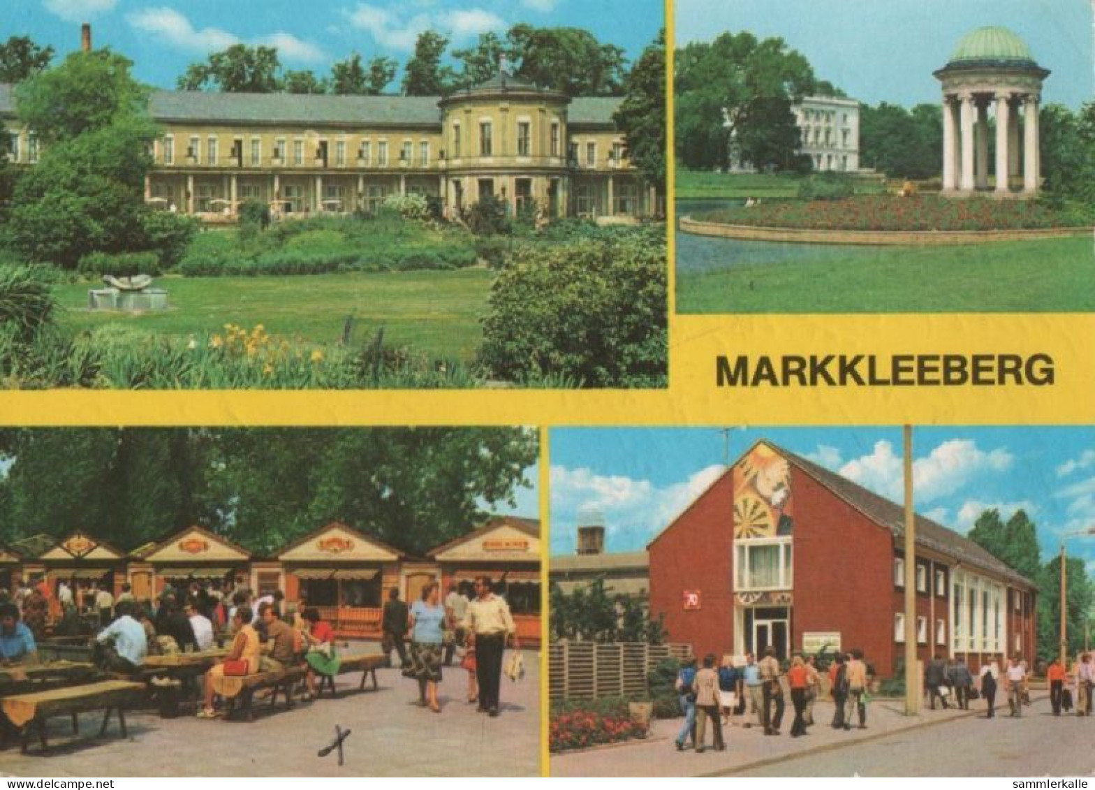 89081 - Markkleeberg - Landwirtschaftsausstellung, U.a. Blick Zum Pavillon - 1977 - Markkleeberg