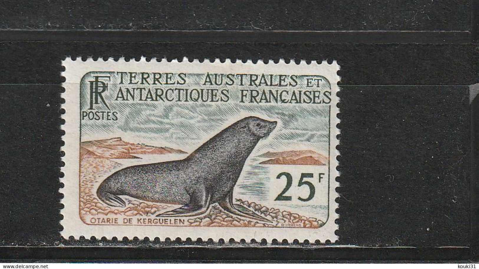 TAAF YT 16 * : Otarie De Kerguelen - 1959 - Unused Stamps