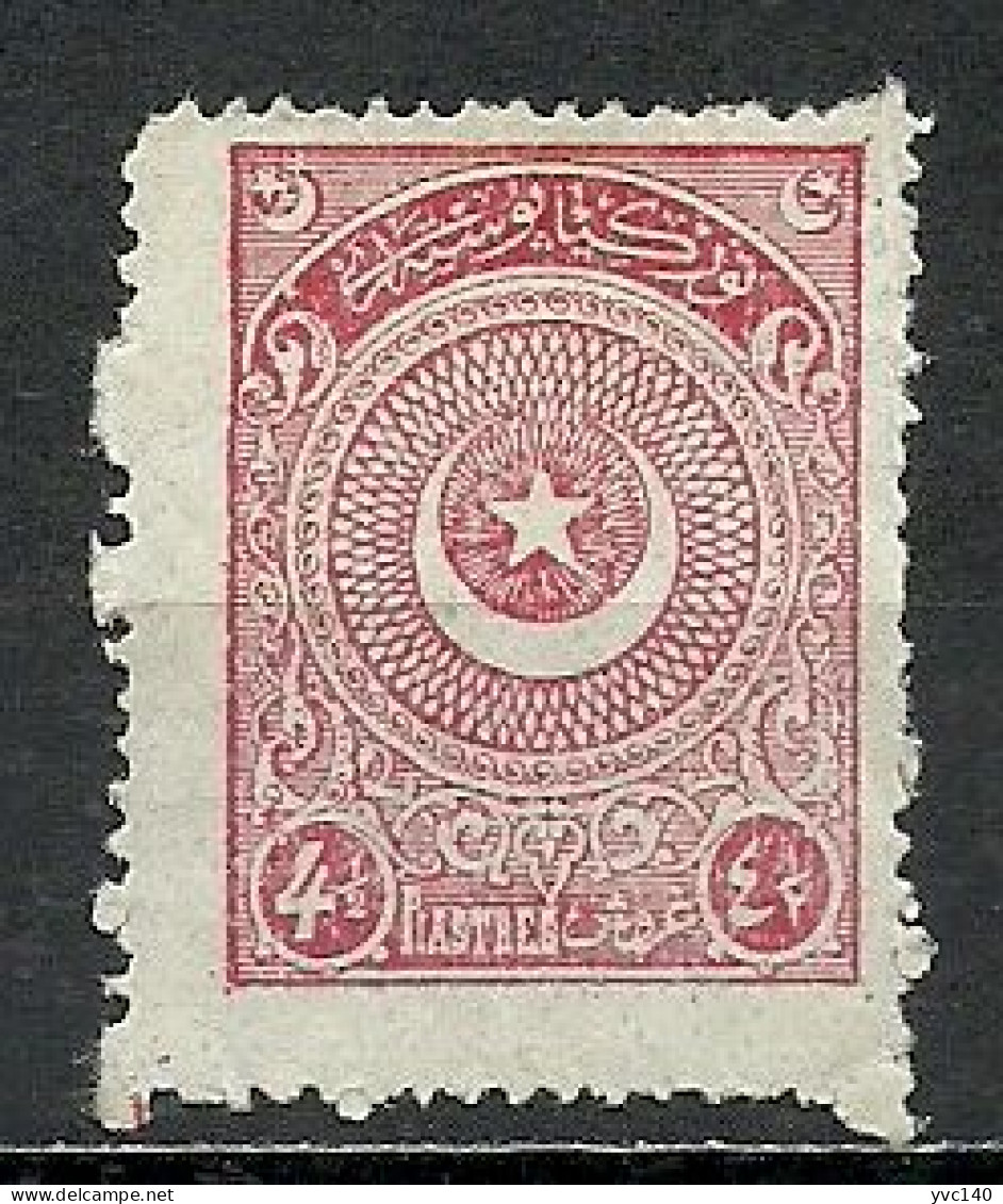 Turkey; 1923 1st Star&Crescent Issue 4 1/2 K. - Ongebruikt