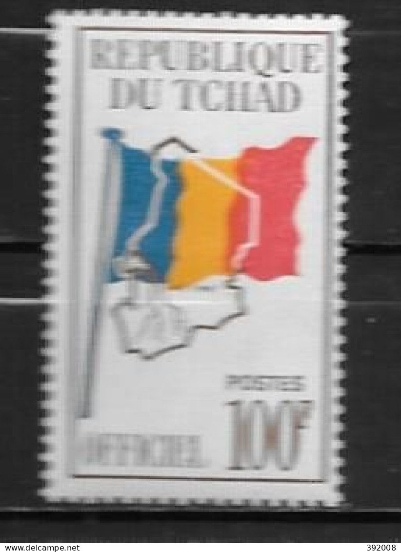 SERVICE - 1966 - N° 9 **MNH - Drapeau - Tschad (1960-...)