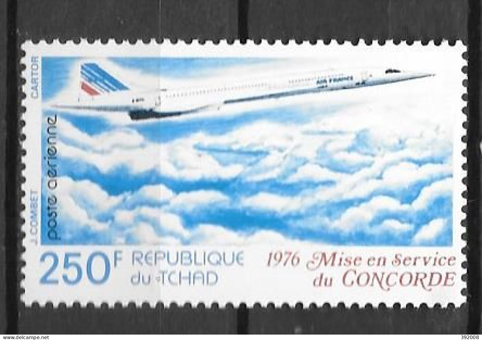 PA - 1976 - N° 182 **MNH -Concorde - Tchad (1960-...)