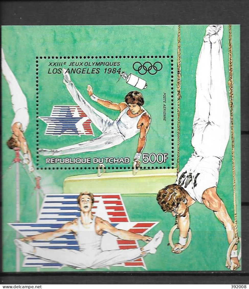 BF - 1983 - N° 41 **MNH - Jeux Olympiques Los Angeles - Tchad (1960-...)