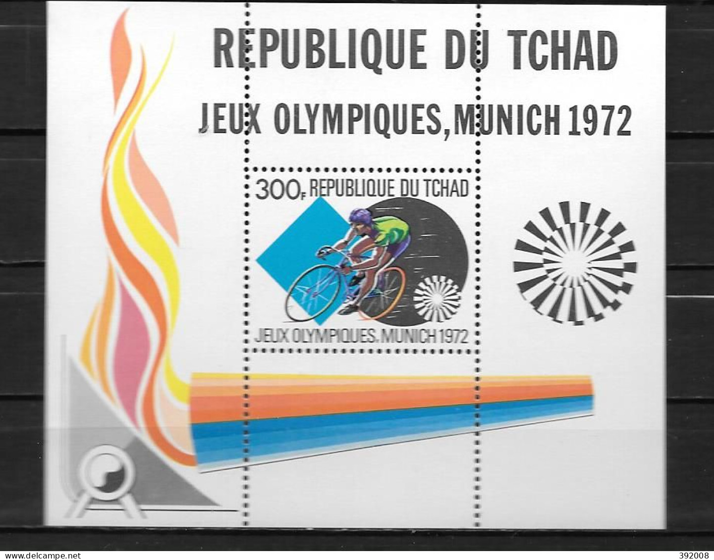 BF - 1972 - N° 13 **MNH - Jeux Olympiques De Munich - Chad (1960-...)