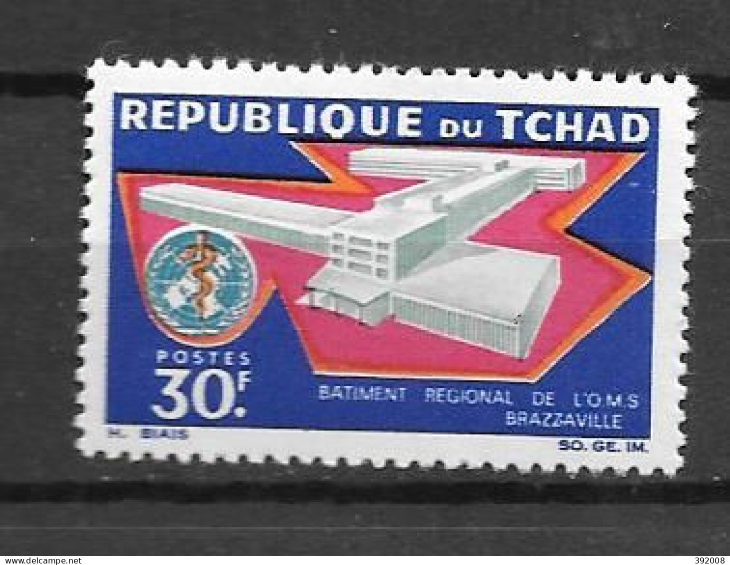 1967 - N° 141 **MNH  - Chad (1960-...)