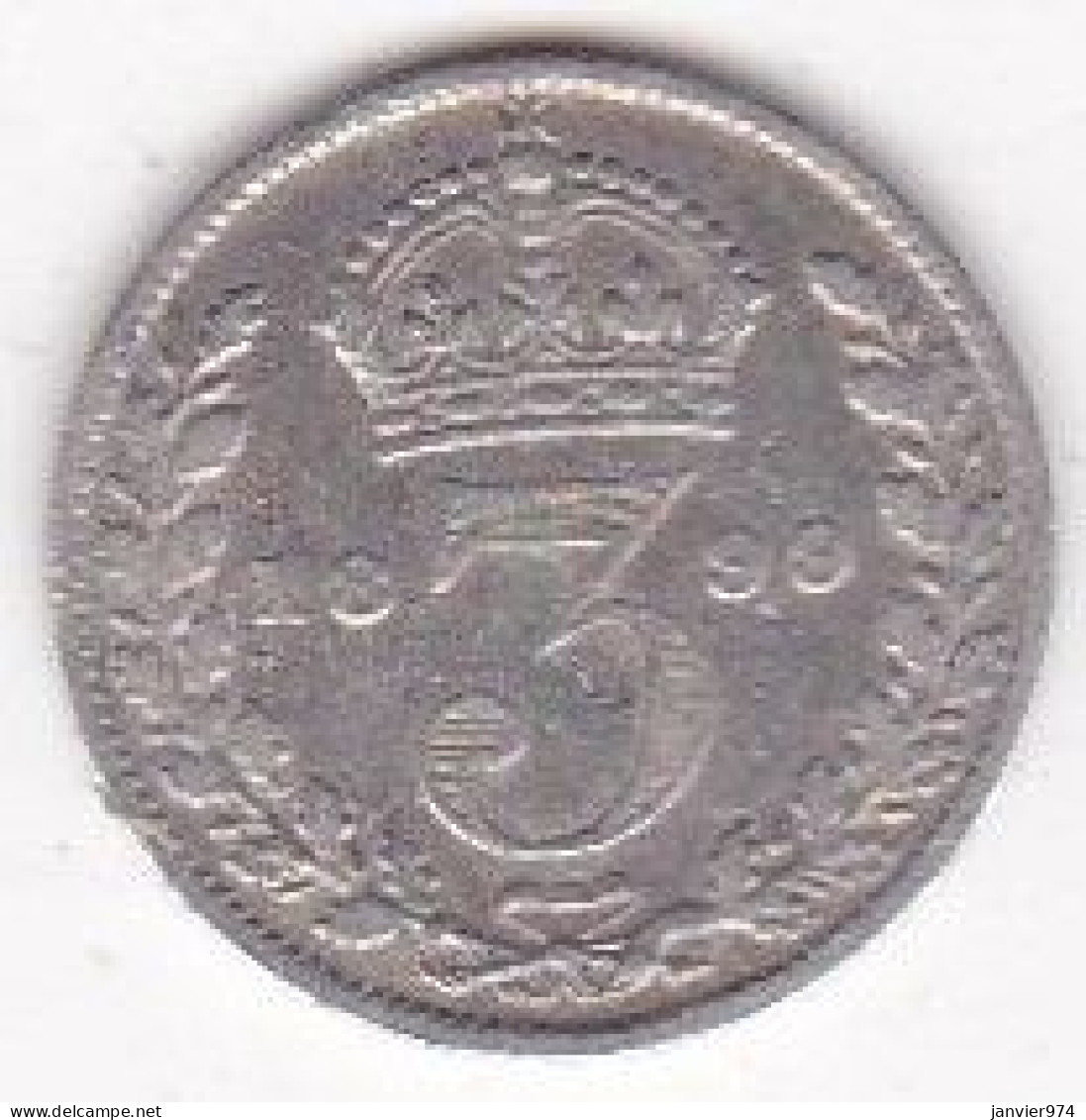 Grande Bretagne. 3 Pence 1899. Victoria, En Argent , KM# 777, - F. 3 Pence