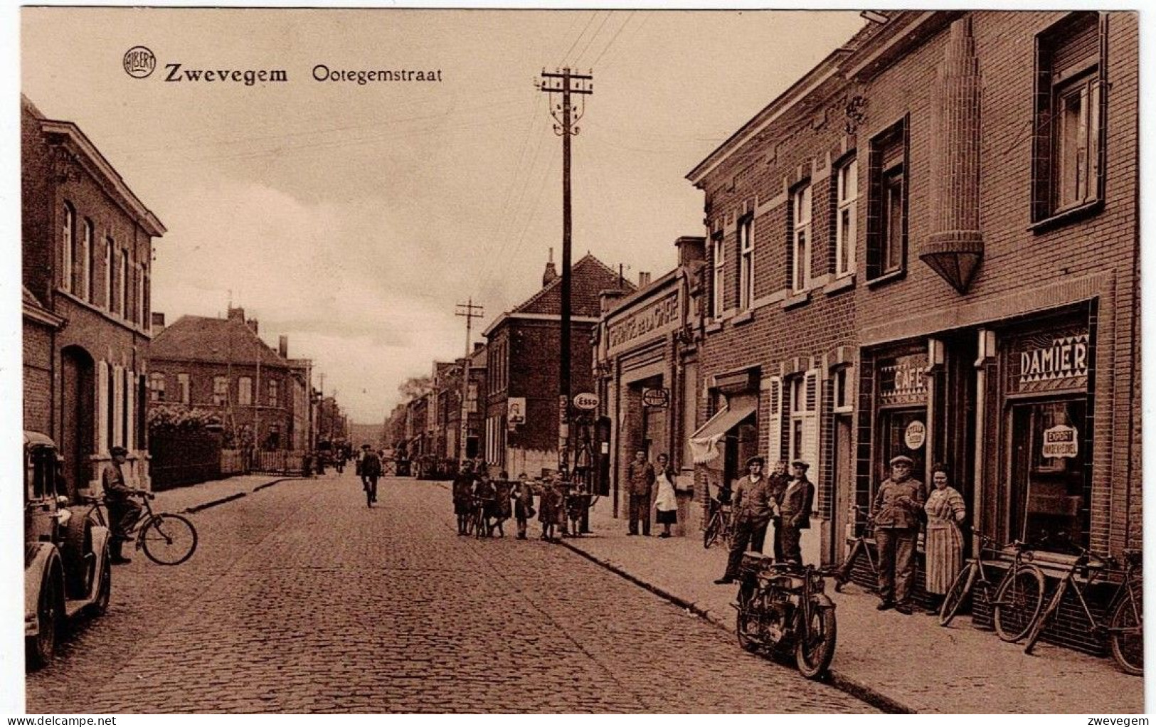 ZWEVEGEM. - Ootegemstraat . - Zwevegem