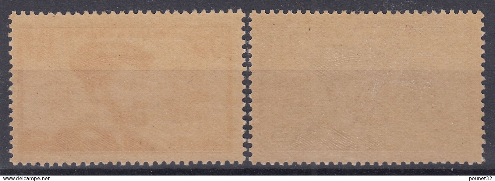 TIMBRE FRANCE PAIRE JEAN JAURES N° 318/319 NEUVE * GOMME LEGERE TRACE DE CHARNIERE - Unused Stamps