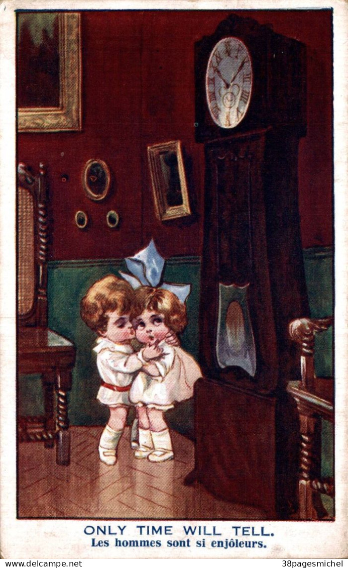 K2803 - Illustrateur - Enfants - ONLY TIME WILL TELL - 1900-1949