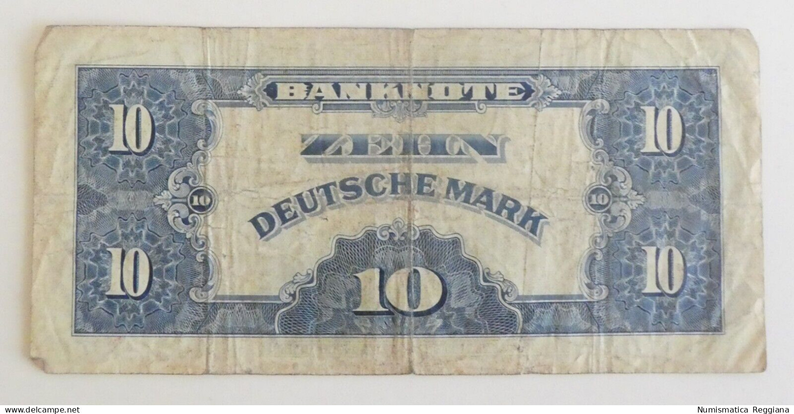 Germania - 10 Marchi Zehn Deutsche Mark Serie 1948 - Otros & Sin Clasificación