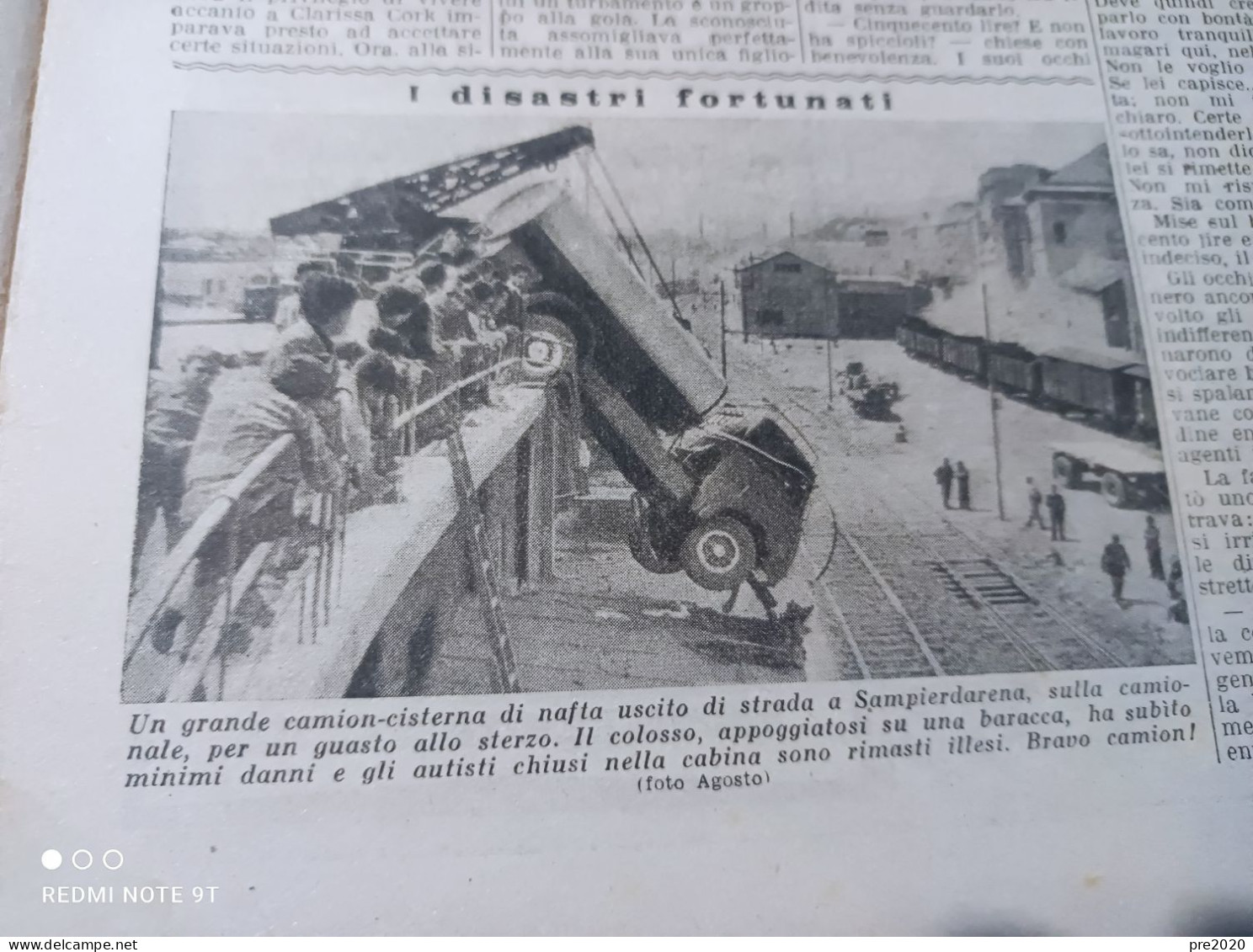 DOMENICA DEL CORRIERE 1947 GALEATA PIOVERA CASTELTERMINI SAN GIORGIO LIRI SAMPIERDARENA  MANOLETE CASTELFRANCO VENETO - Autres & Non Classés
