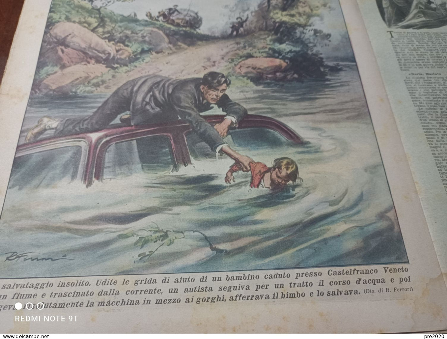 DOMENICA DEL CORRIERE 1947 GALEATA PIOVERA CASTELTERMINI SAN GIORGIO LIRI SAMPIERDARENA  MANOLETE CASTELFRANCO VENETO - Other & Unclassified