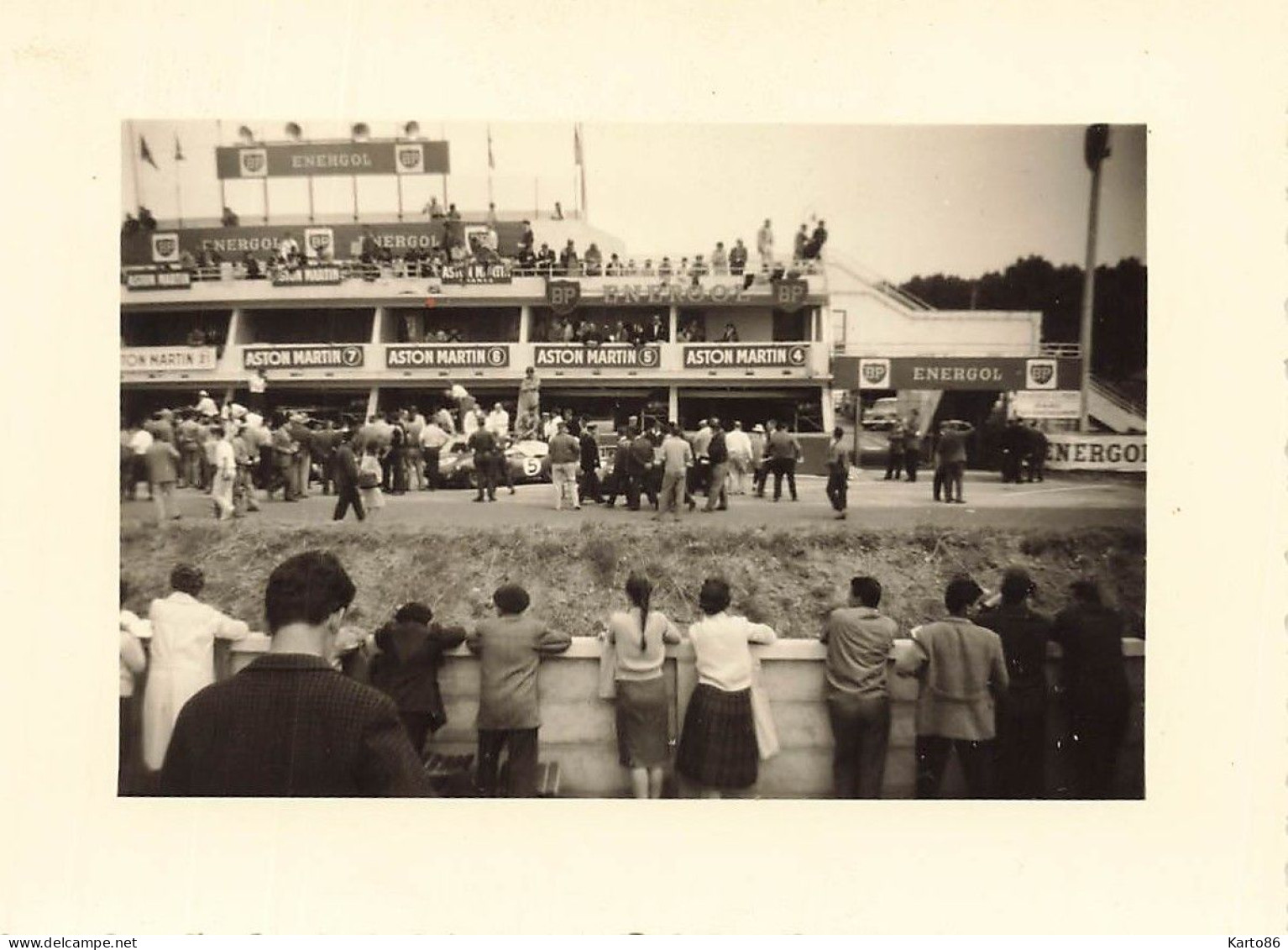 24heures Du Mans 1954 * 8 Photos Anciennes * Voiture De Course Pilotes Automobiles Circuit * Course 24H * 10.4x7.5cm - Le Mans