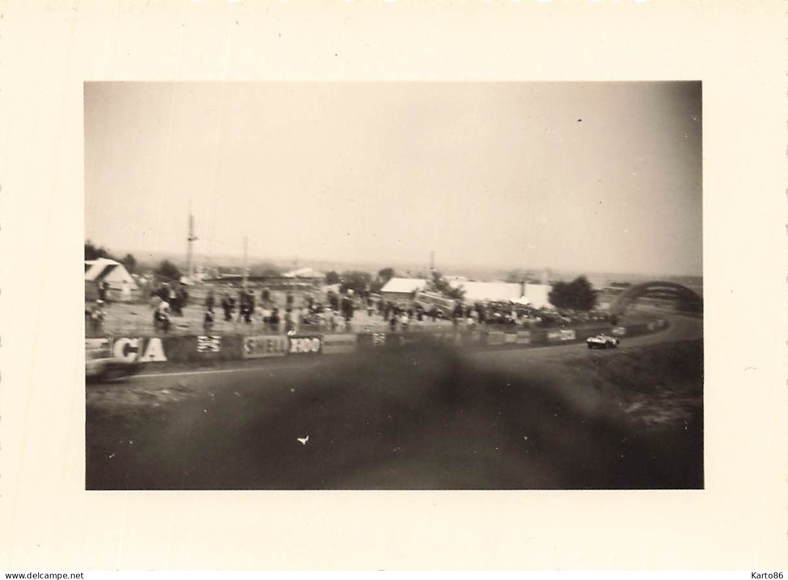 24heures du mans 1954 * 8 photos anciennes * voiture de course pilotes automobiles circuit * course 24H * 10.4x7.5cm