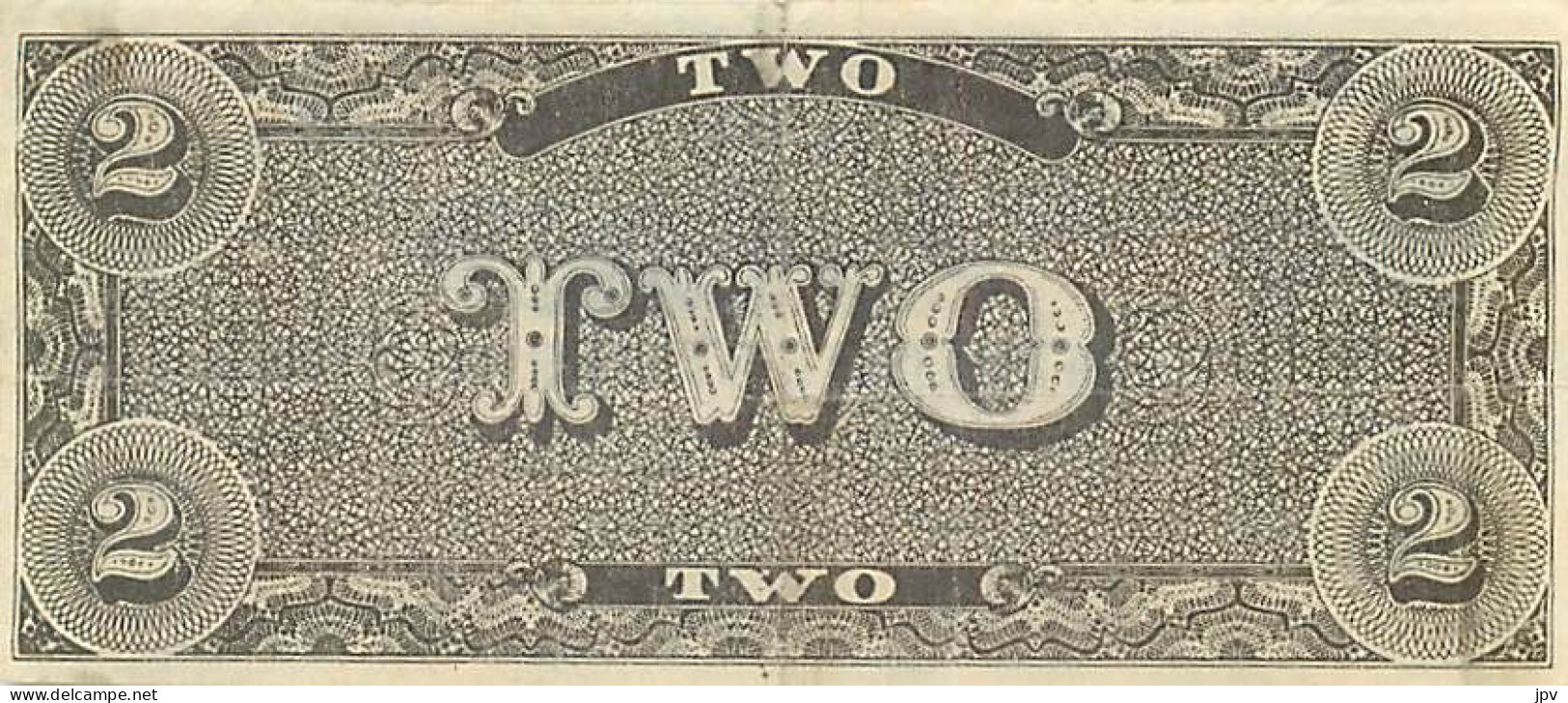 BILLET DE 2 DOLLARS. 1862. REPRODUCTION. - Autres - Amérique