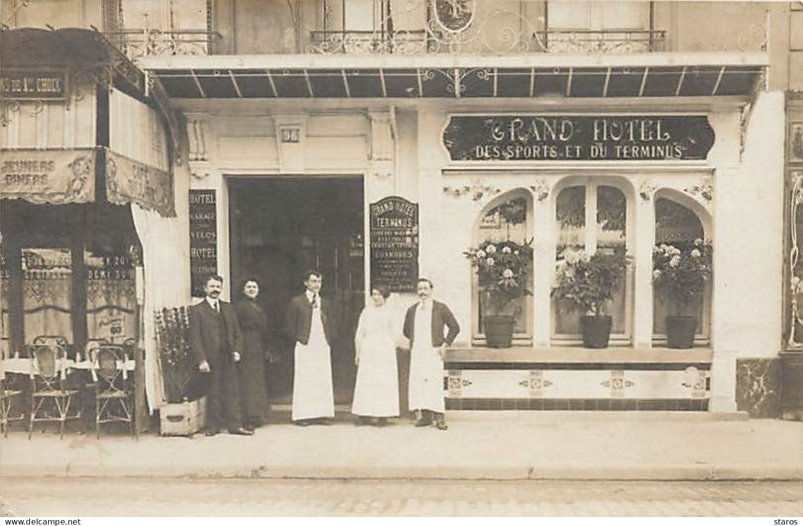 Carte Photo - PARIS  XII - Grand Hôtel Des Sports Et Du Terminus - 96 Cours De Vincennes - Distretto: 12