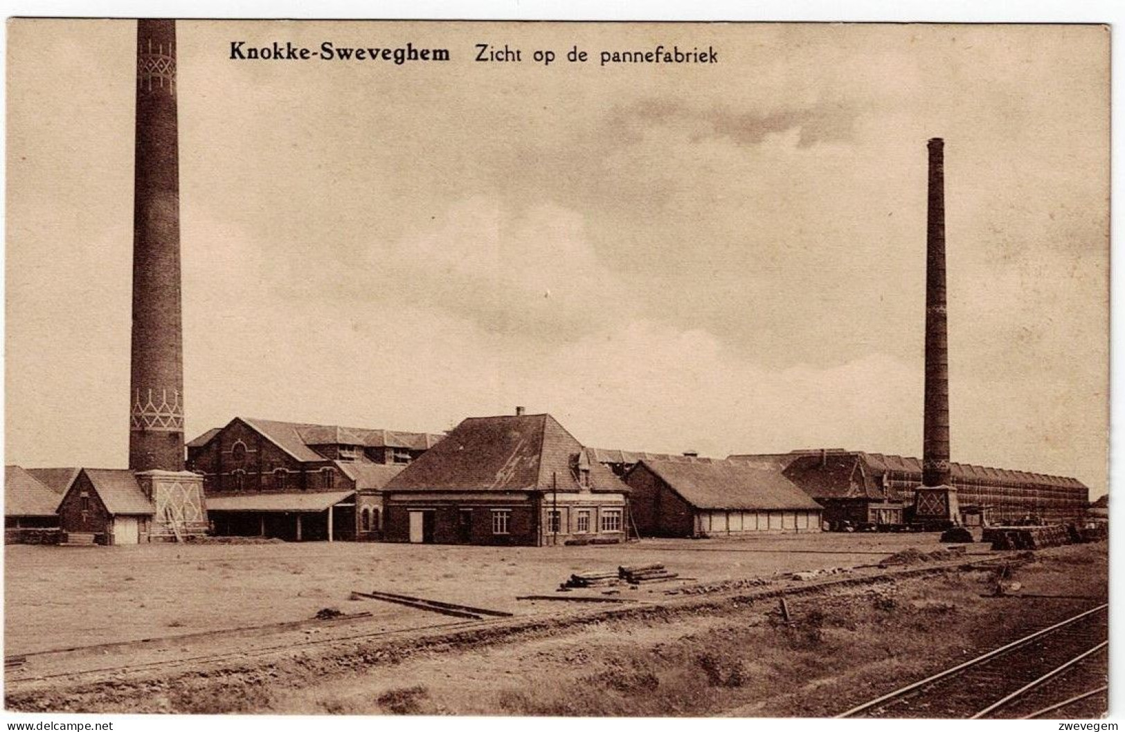 KNOKKE-SWEVEGHEM. Zicht Op De Pannefabriek. - Zwevegem