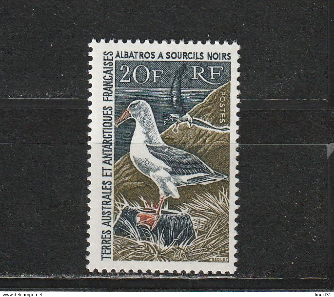 TAAF YT 24 ** : Albatros à Sourcils Noirs - 1968 - Unused Stamps