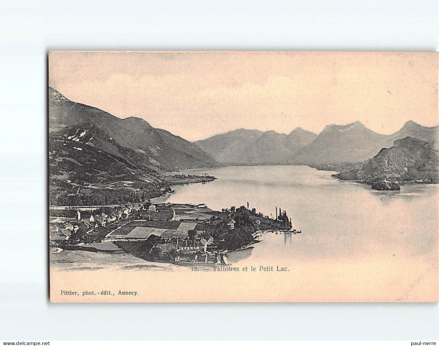 TALLOIRES : Vue Générale Et Le Petit Lac - Très Bon état - Talloires