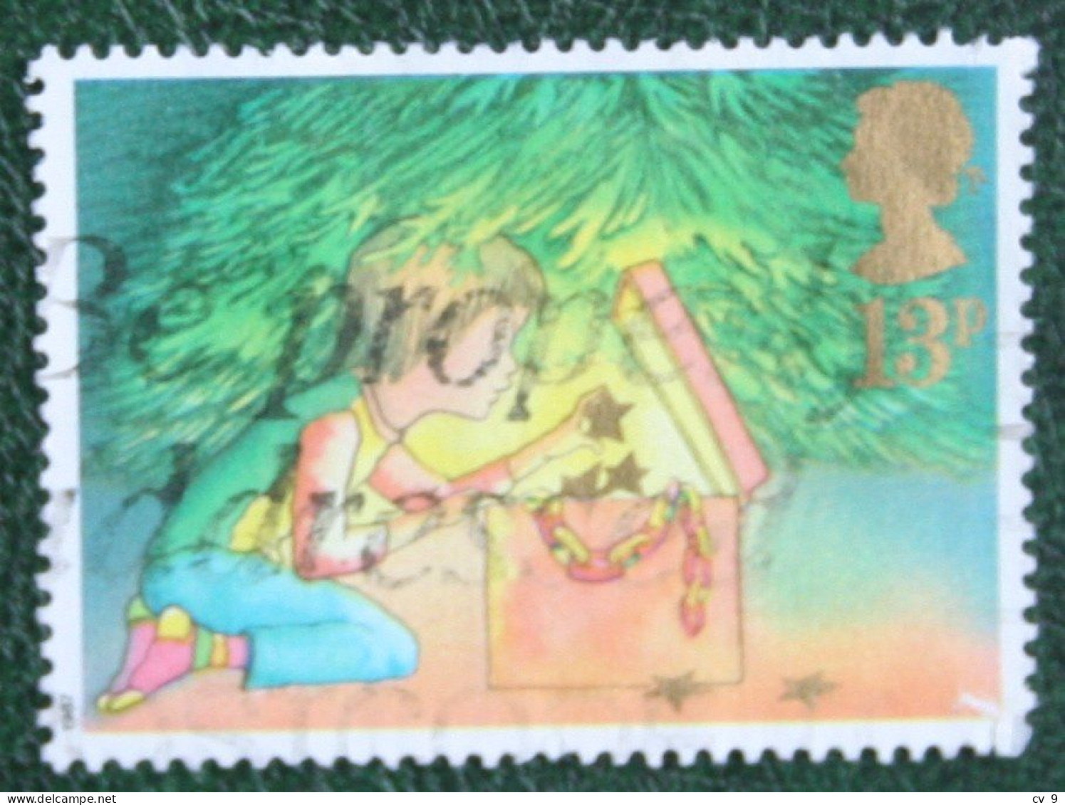 13 P Natale Weihnachten Xmas Noel (Mi 1126) 1987 Used Gebruikt Oblitere ENGLAND GRANDE-BRETAGNE GB GREAT BRITAIN - Gebraucht