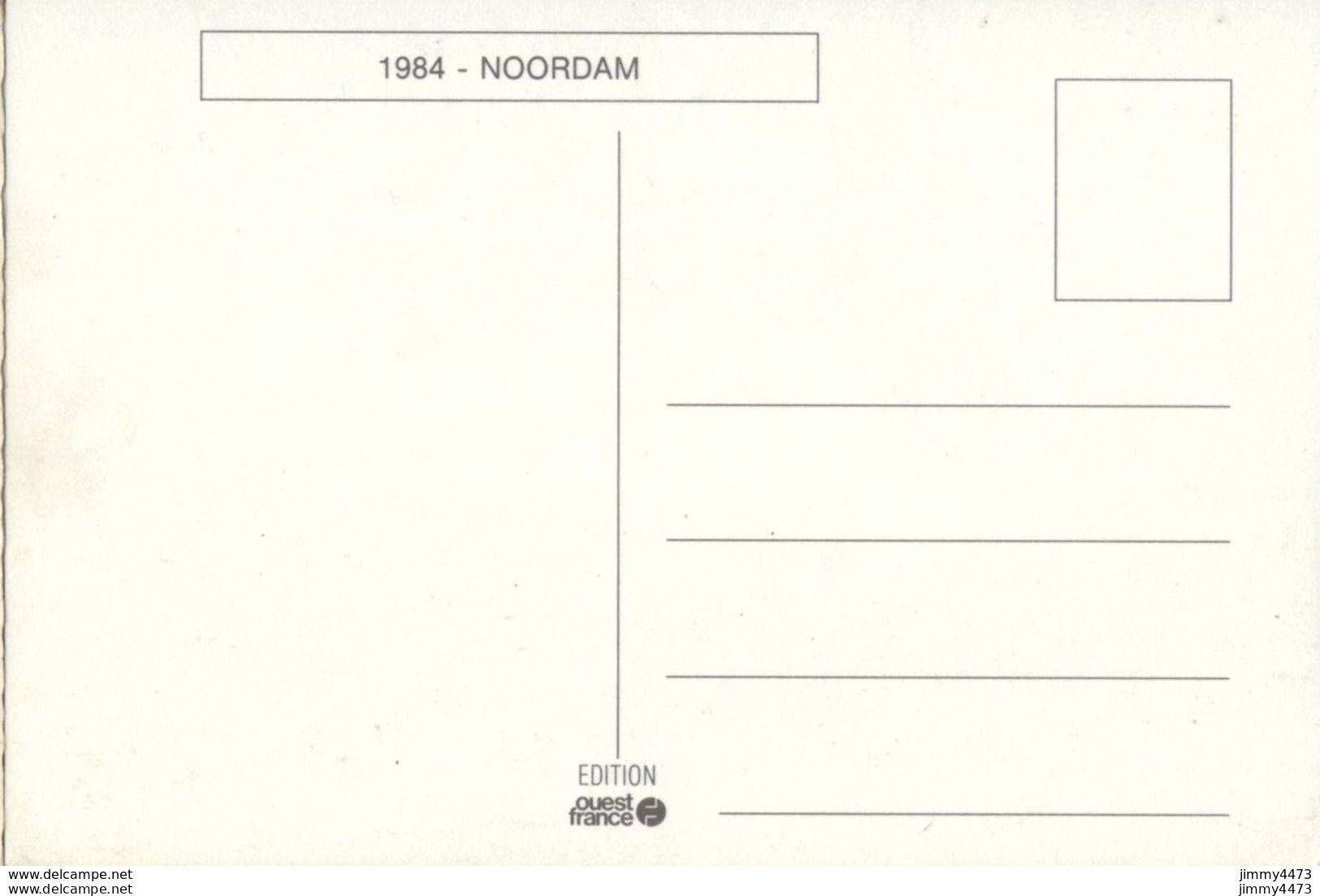 CPM - 1984 - NOORDAM - Steamers