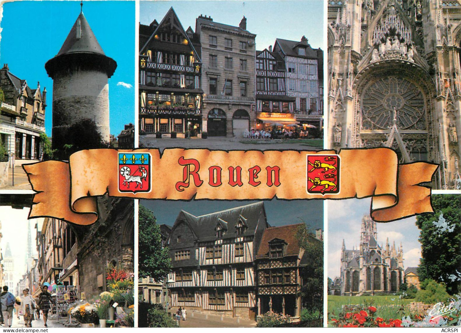 ROUEN Le Donjon Dit Tour De Jeanne D Arc 3(scan Recto-verso) MD2512 - Rouen