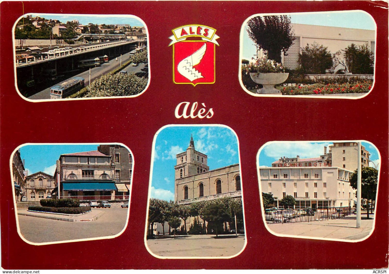 ALES Souvenir De La Ville 16(scan Recto-verso) MD2547 - Alès