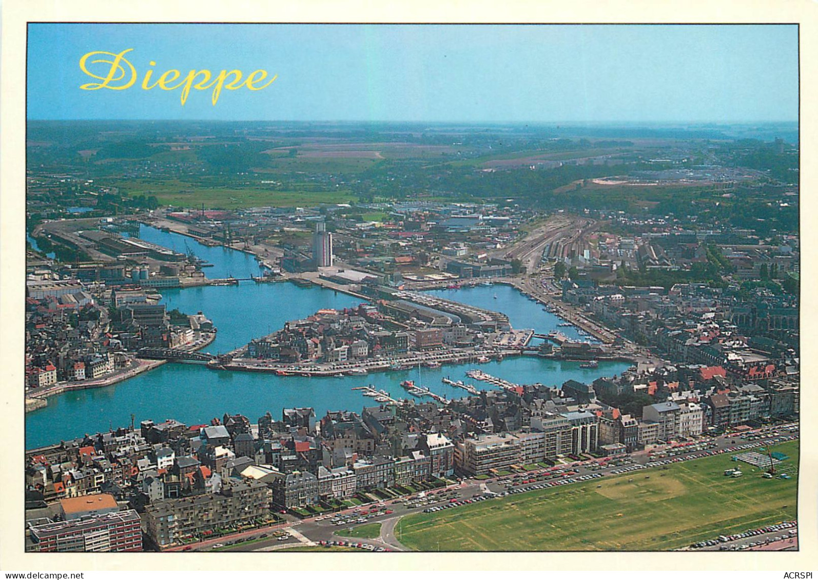 DIEPPE Vue Generale Les Bassins Le Port De Plaisance Et Le Front De Mer 23(scan Recto-verso) MD2546 - Dieppe