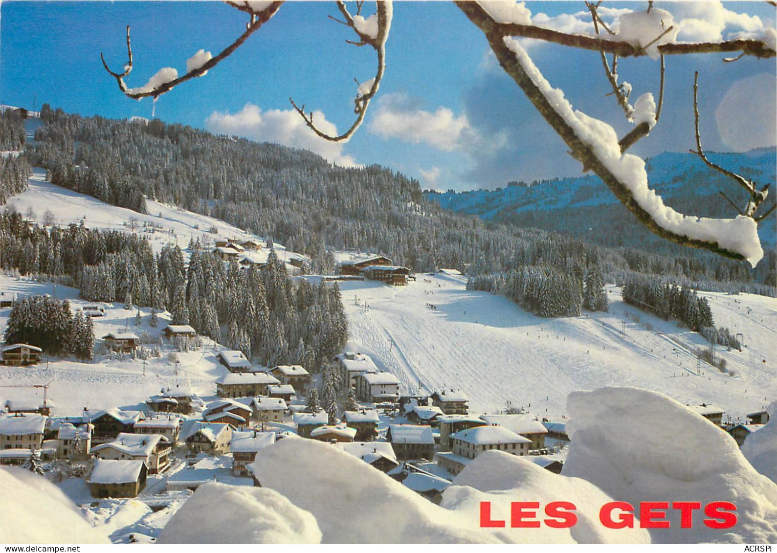 ES GETS Station Village Les Pistes Des Chavannes 22(scan Recto-verso) MD2562 - Les Gets