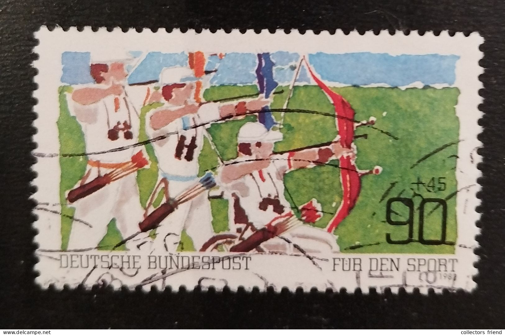 Germany - 1982 - # 1128 - Sport - Archery  - Used - Bogenschiessen