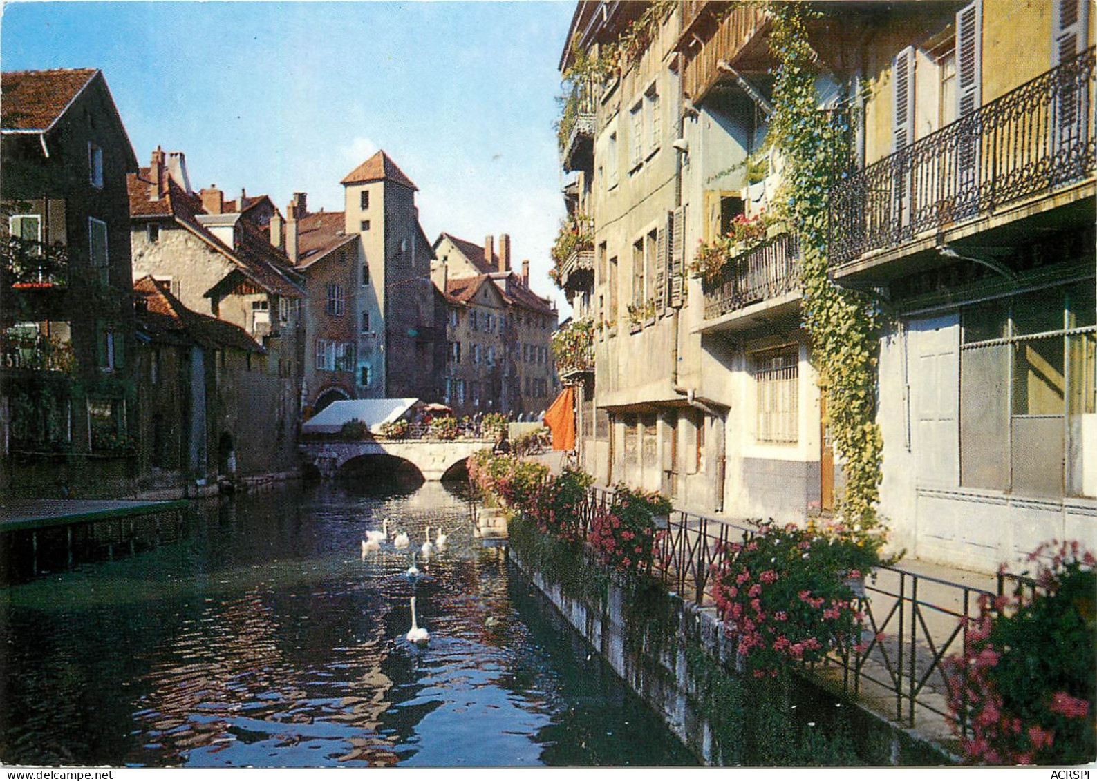 ANNECY Vieux Quartier Et Quais Fleuris Pont Morens 19(scan Recto-verso) MD2565 - Annecy