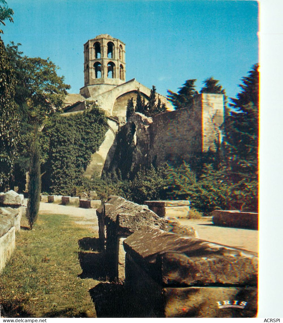 ARLES Les Alyscamps Necropole Antique L Eglise St Honnorat 14(scan Recto-verso) MD2593 - Arles