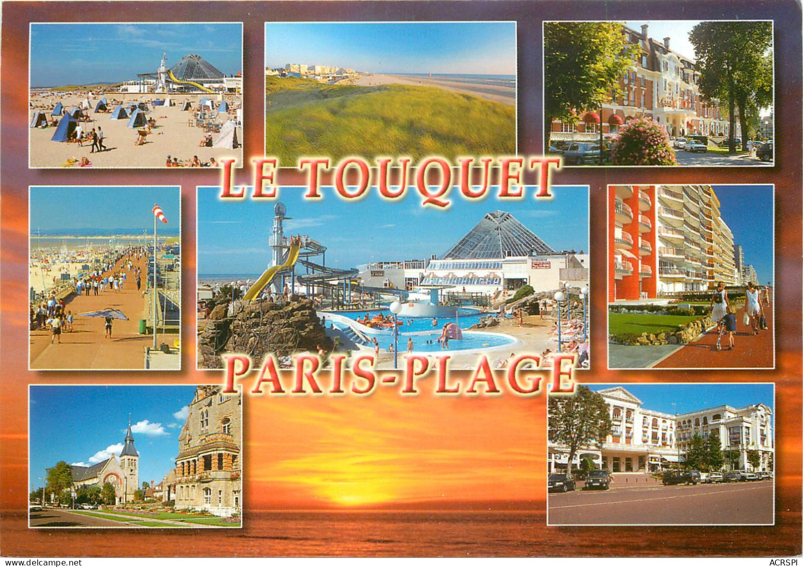 LE TOUQUET PARIS PLAGE 3(scan Recto-verso) MD2588 - Le Touquet