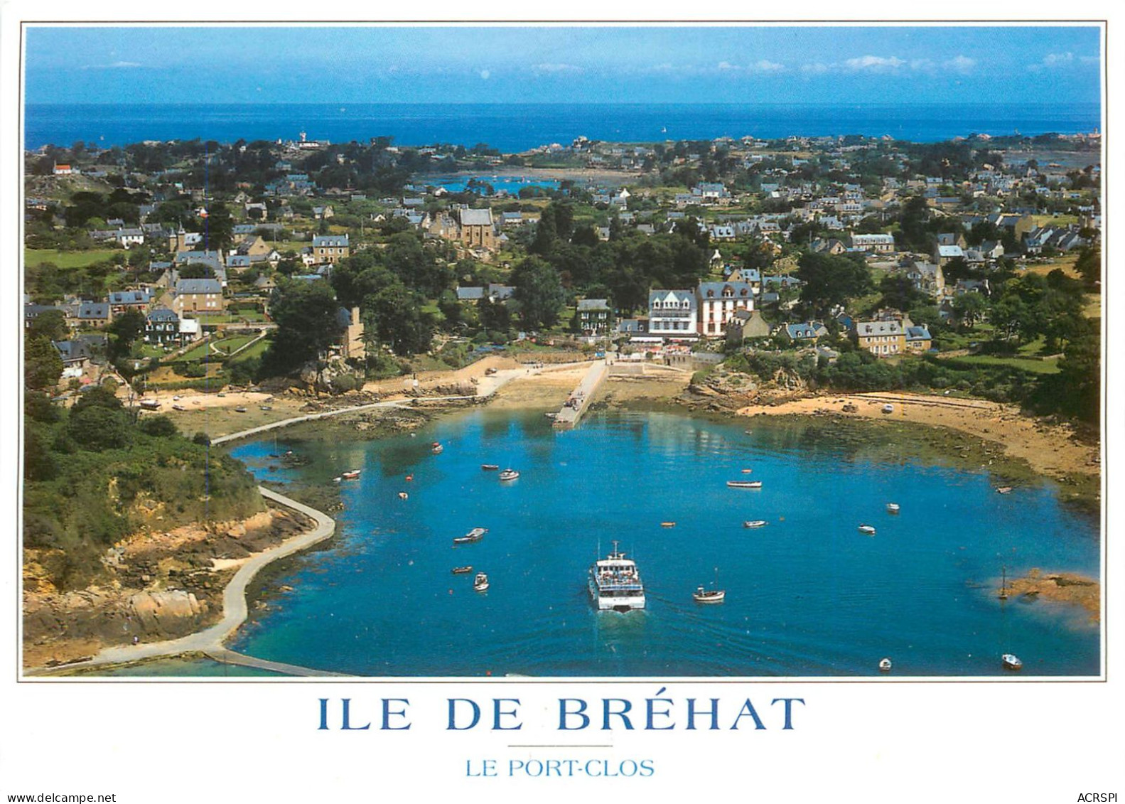 ILE DE BREHAT Arrivee Au Port Clos 16(scan Recto-verso) MD2586 - Ile De Bréhat