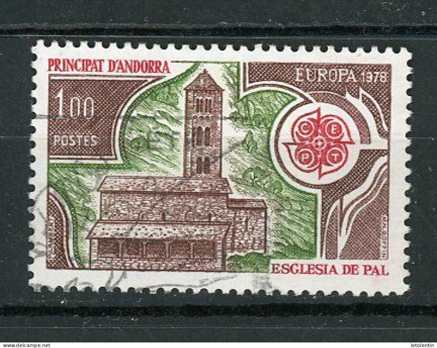 ANDORRE FR -  EUROPA -  N° Yvert  269 Obli. - Used Stamps