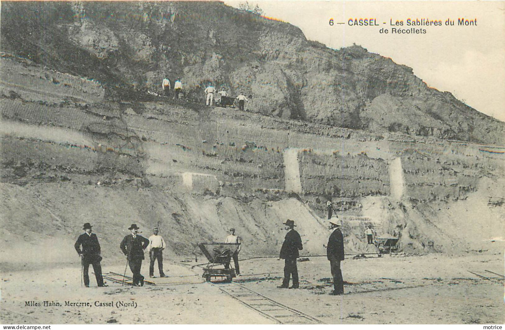 CASSEL - Les Sablières Du Mont De Récollets.(carte Vendue En L'état) - Cassel