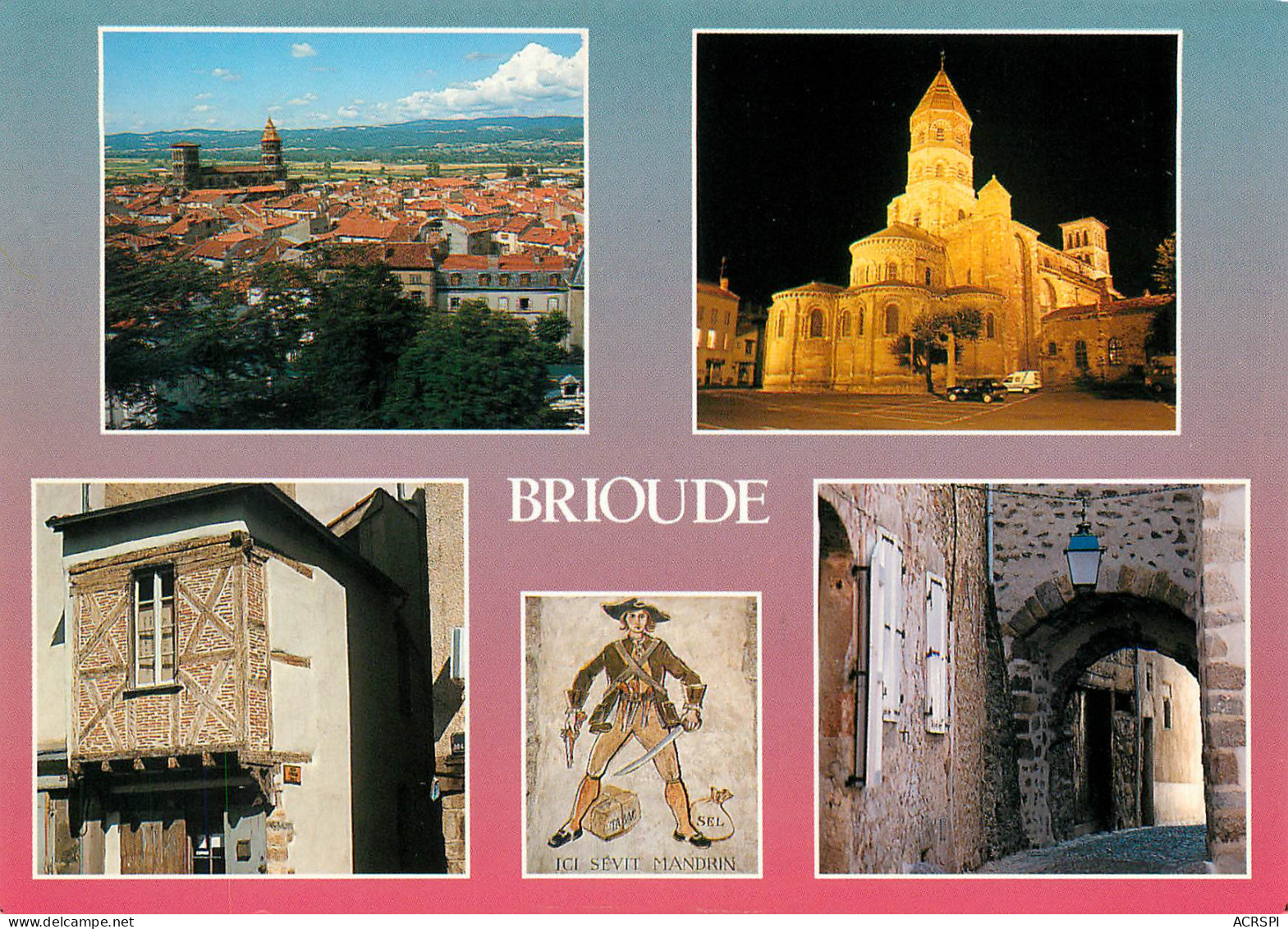 BRIOUDE  Multivue  29 (scan Recto-verso)MA2285Bis - Brioude
