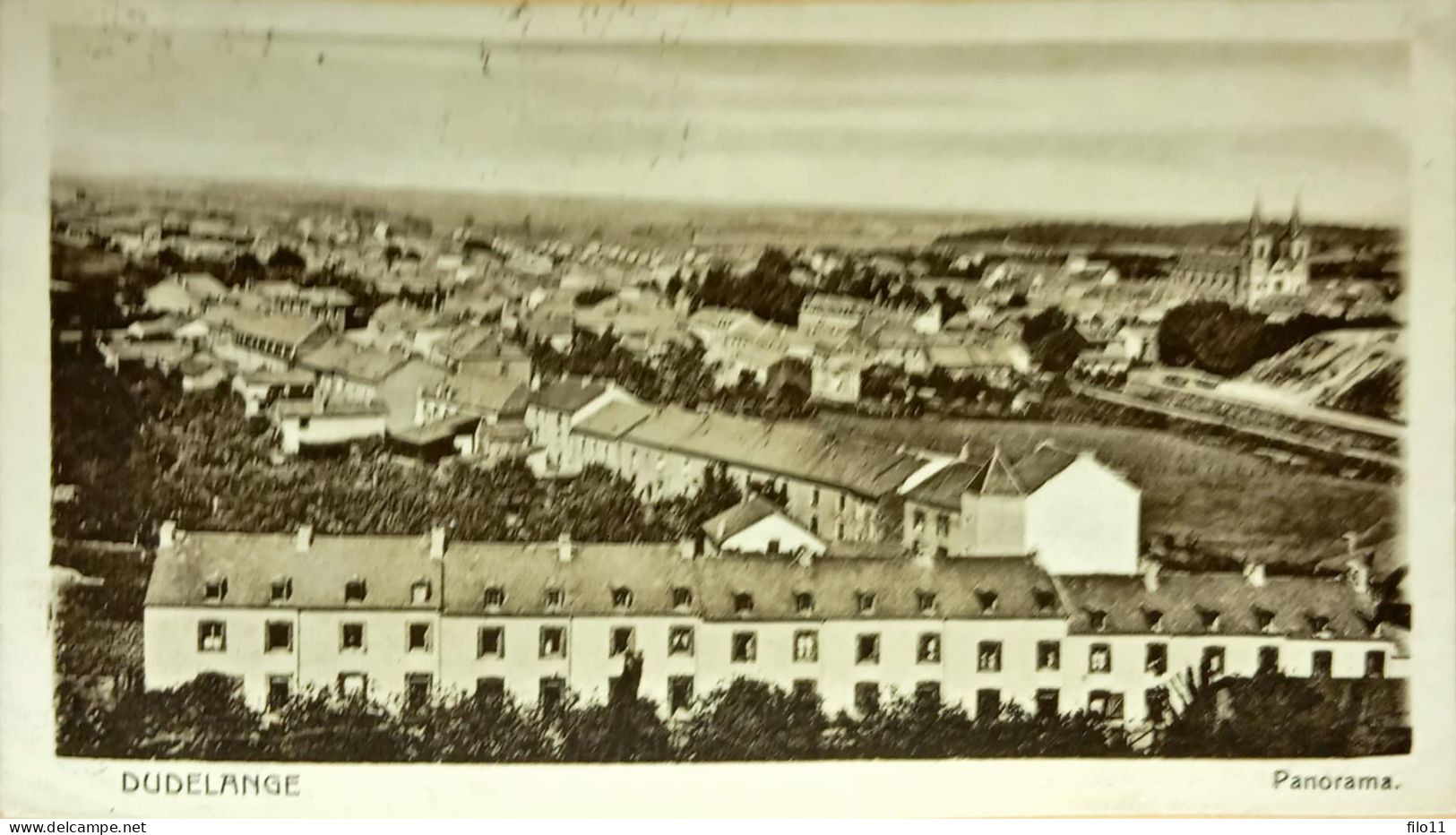 Dudelange Panorama.P.Houstraas. - Esch-Sauer