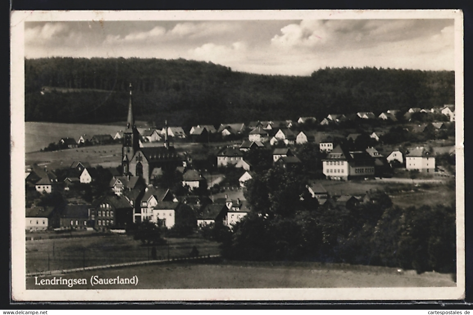 AK Lendringsen /Sauerland, Ortsansicht Von Oben  - Other & Unclassified