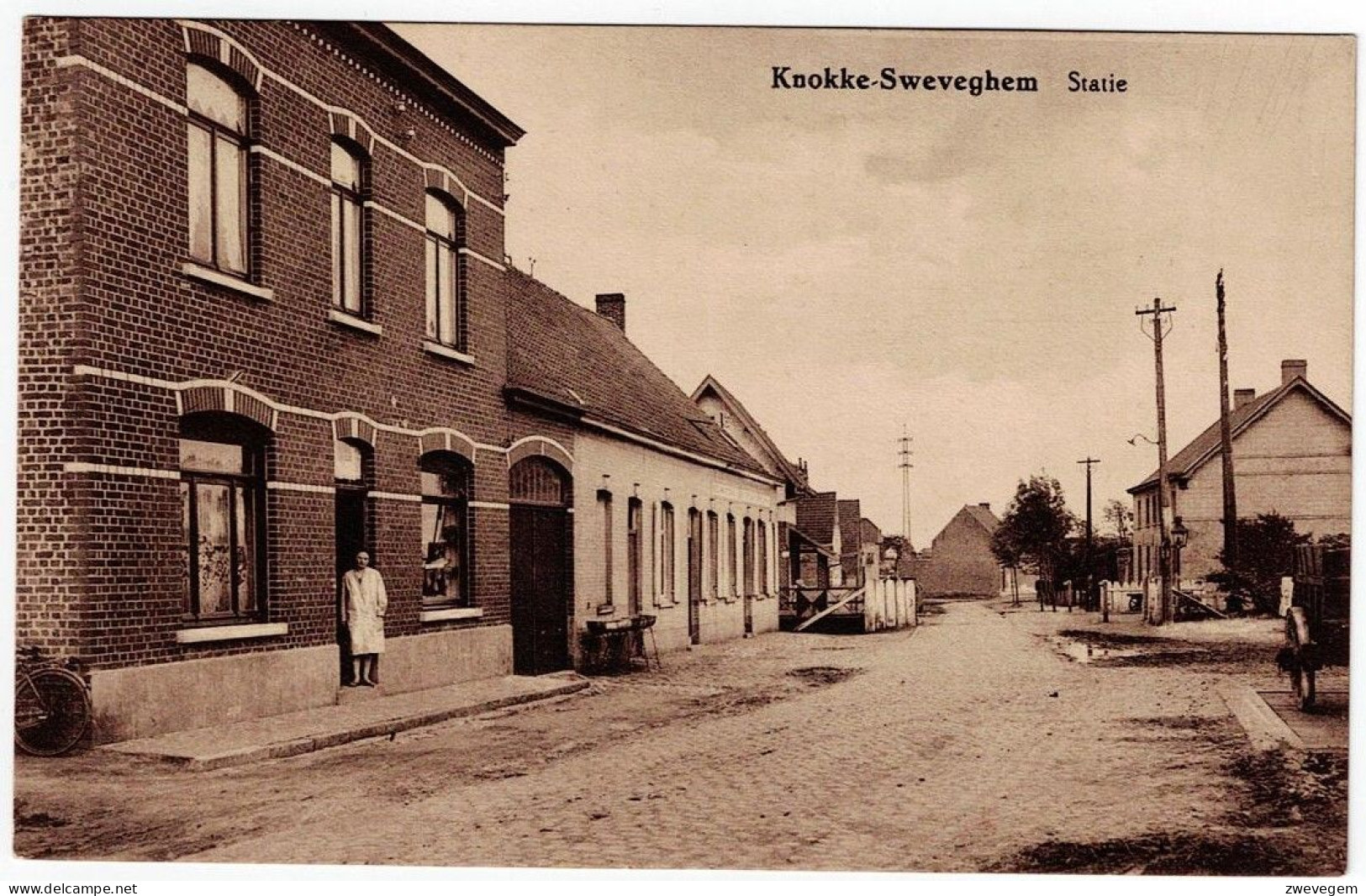 KNOKKE-SWEVEGHEM.-  Statie. - Zwevegem