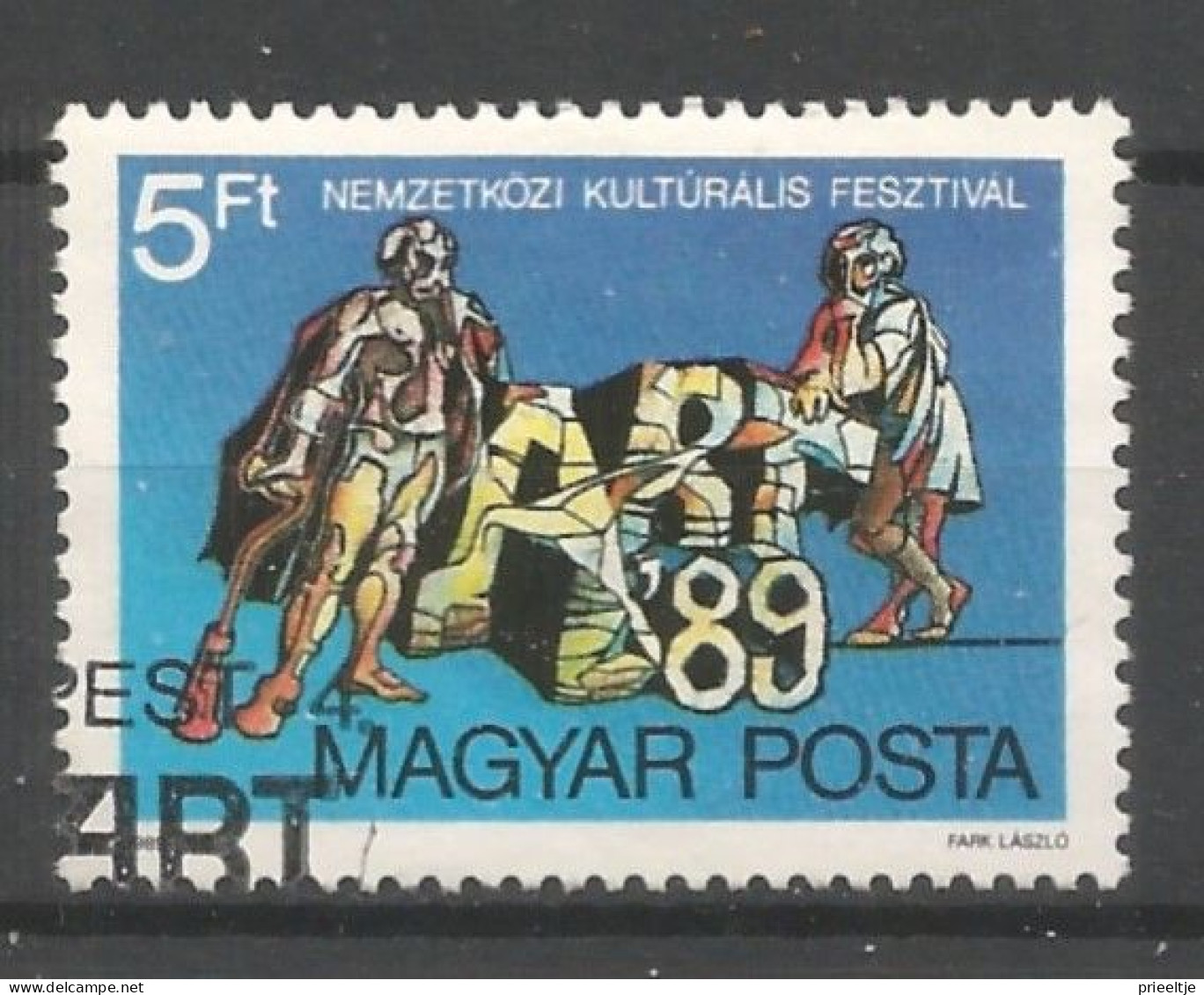 Hungary 1989 Art Festival Y.T. 3208 (0) - Usati