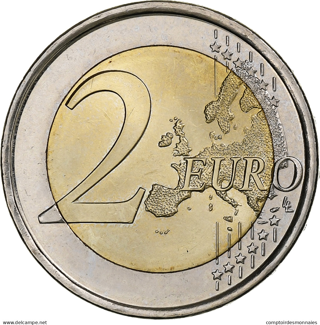Espagne, Juan Carlos I, 2 Euro, Burgos, 2012, Madrid, SPL, Bimétallique - Spain