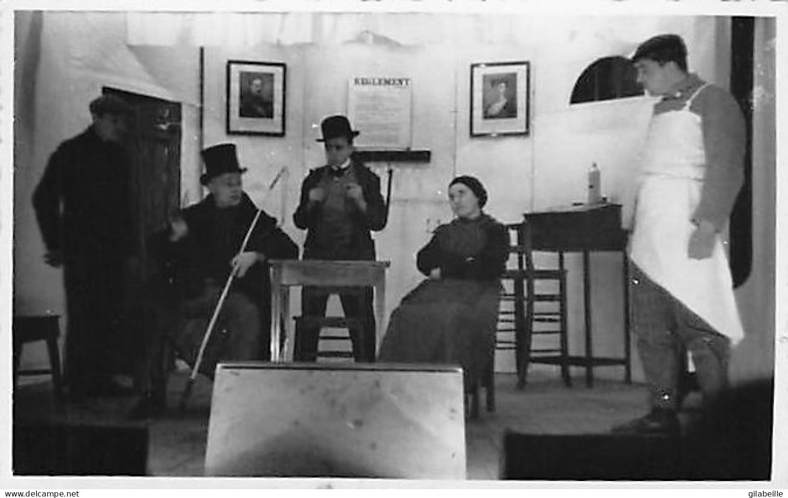 Anvers - MERKSEM - MERXEM - photos originales RARE - theatre - representation theatrale   lot 17 photos - divers formats