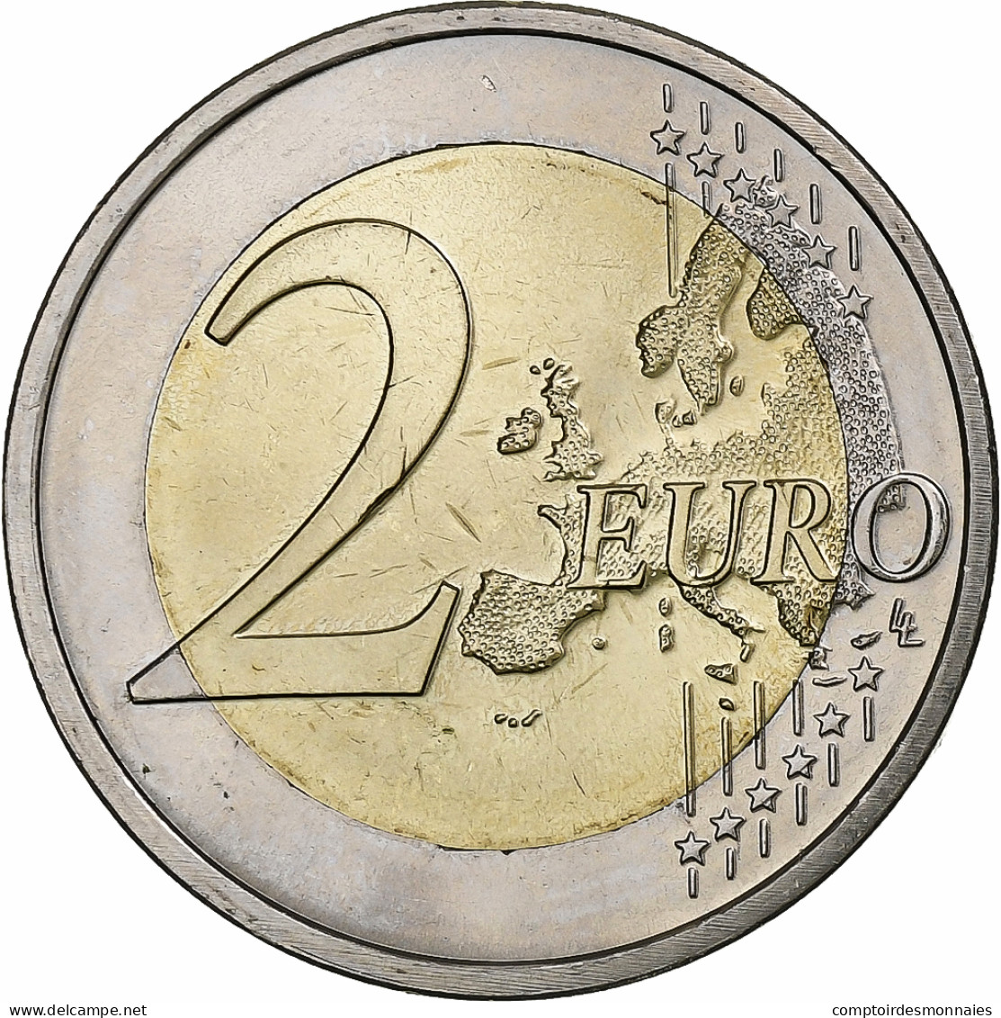 Slovénie, 2 Euro, Primoz Tubar, 2008, SPL, Bimétallique, KM:80 - Slovénie