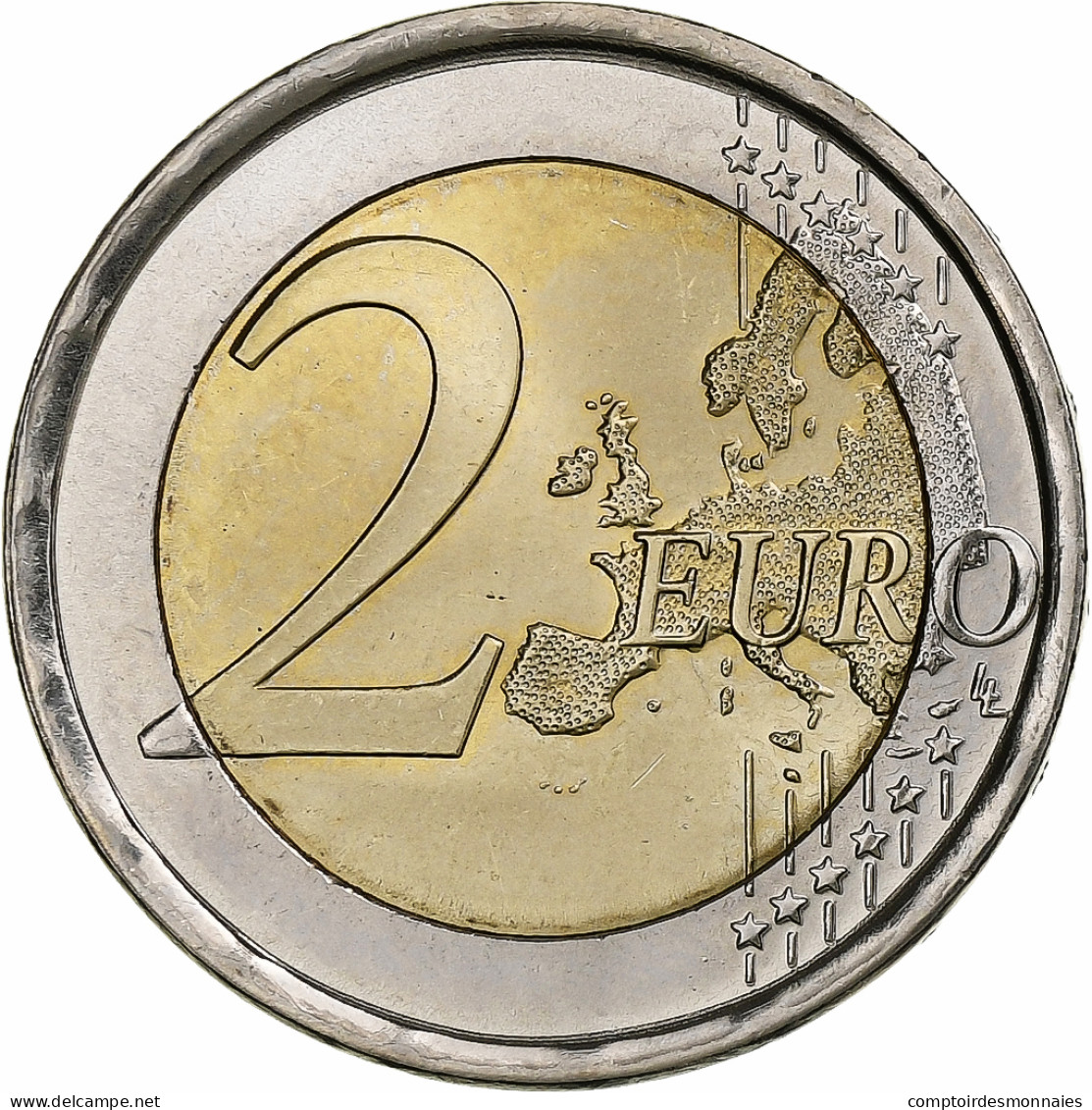 Espagne, Juan Carlos I, 2 Euro, Grenade, 2011, Madrid, SPL, Bimétallique - Spanje