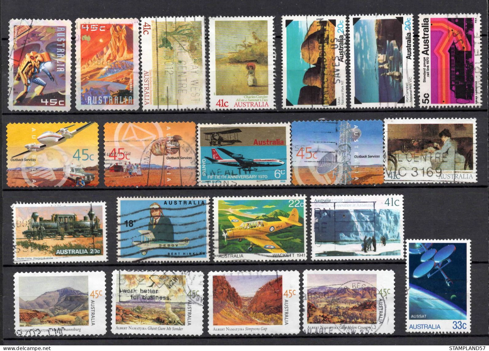 Lot AUSTRALIE - Used Stamps