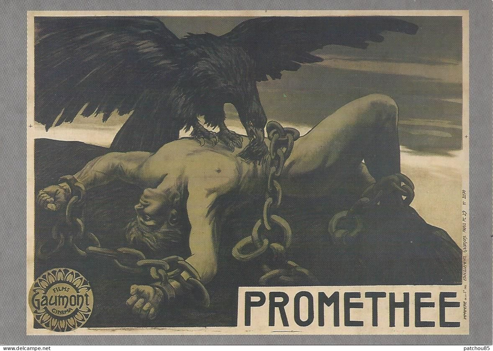 CPM   Affiches De Cinéma  Prométhée 1908  Film De Louis Feuillade - Plakate Auf Karten